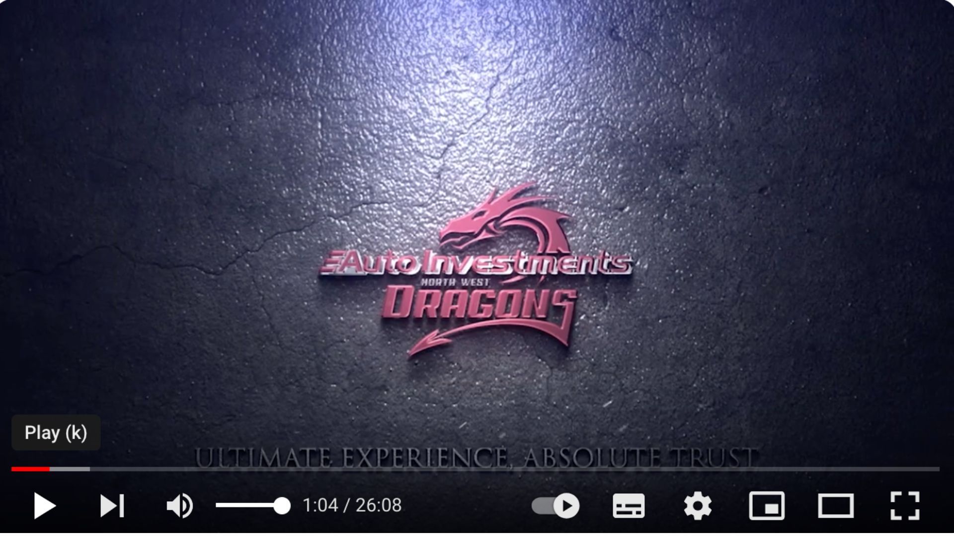 Auto Investments Motor Group North West Dragons